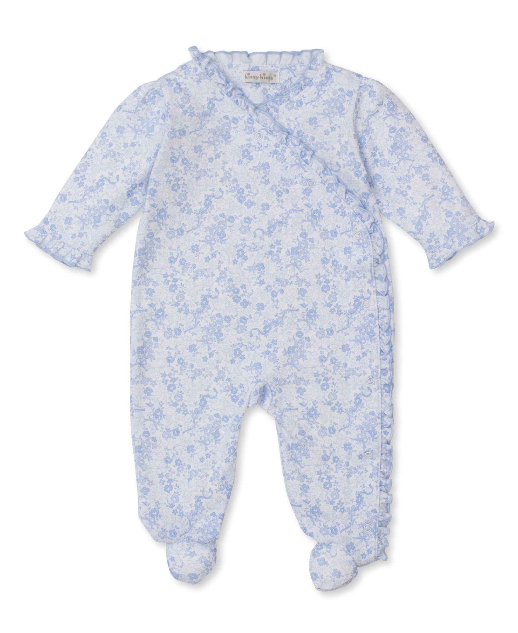 Kissy Kissy Old English Roses Footie PRT KGQ12705N 5205
