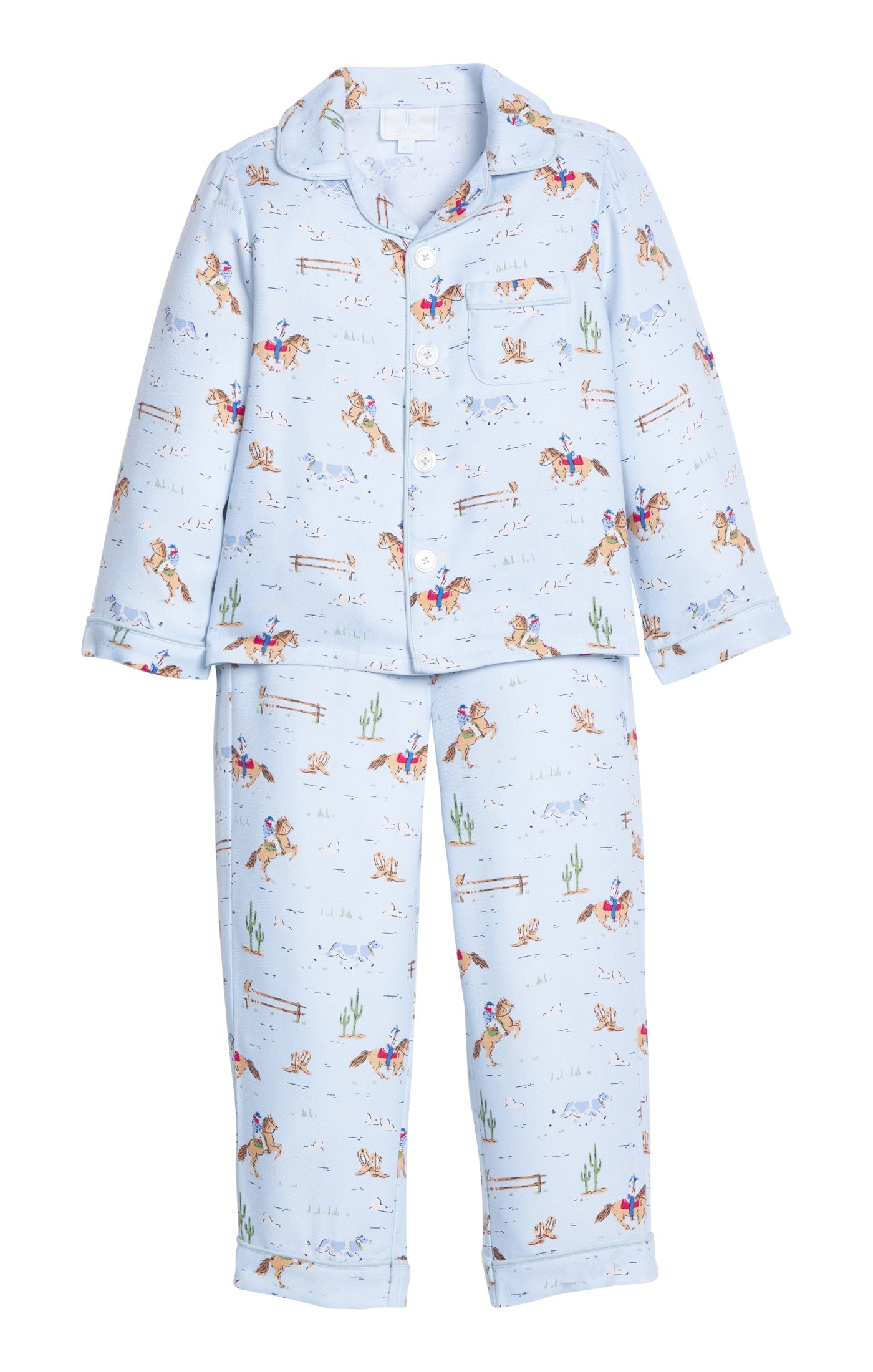Little English Classic Pajama Set Cowboy 5208