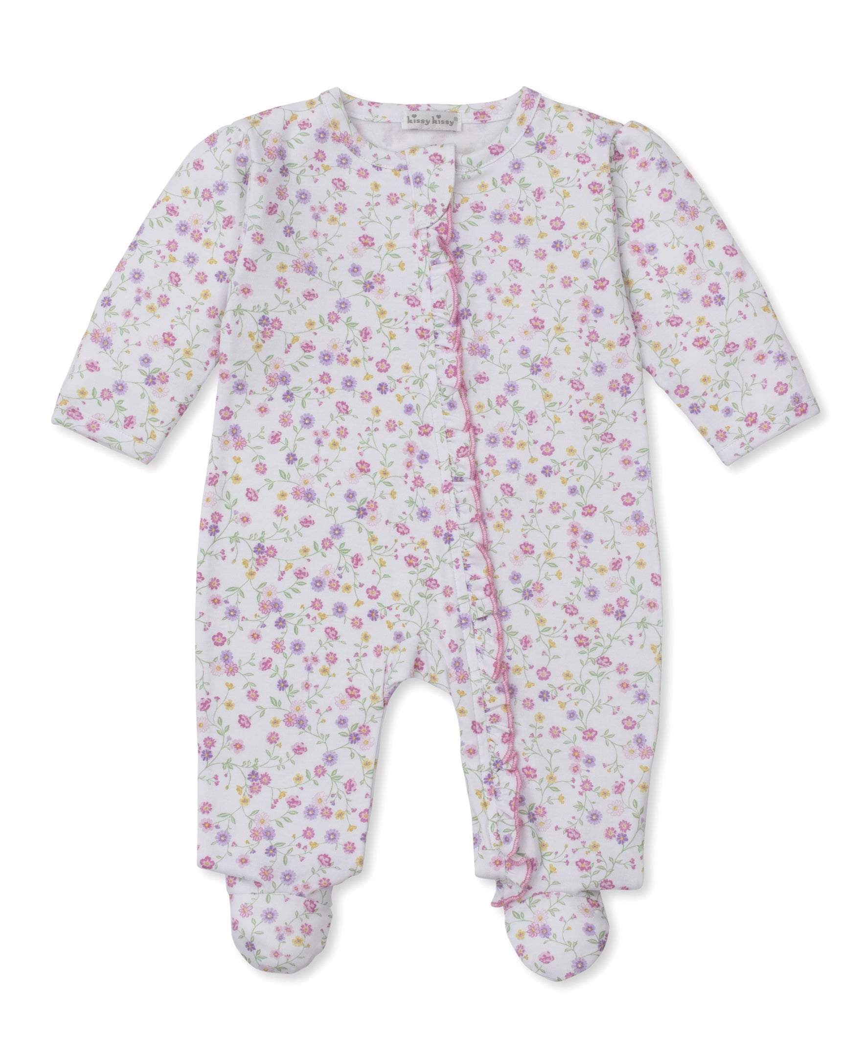 Kissy Kissy Autumn Gardens Footie W/Zip PRT KGQ12922N-K999 5205