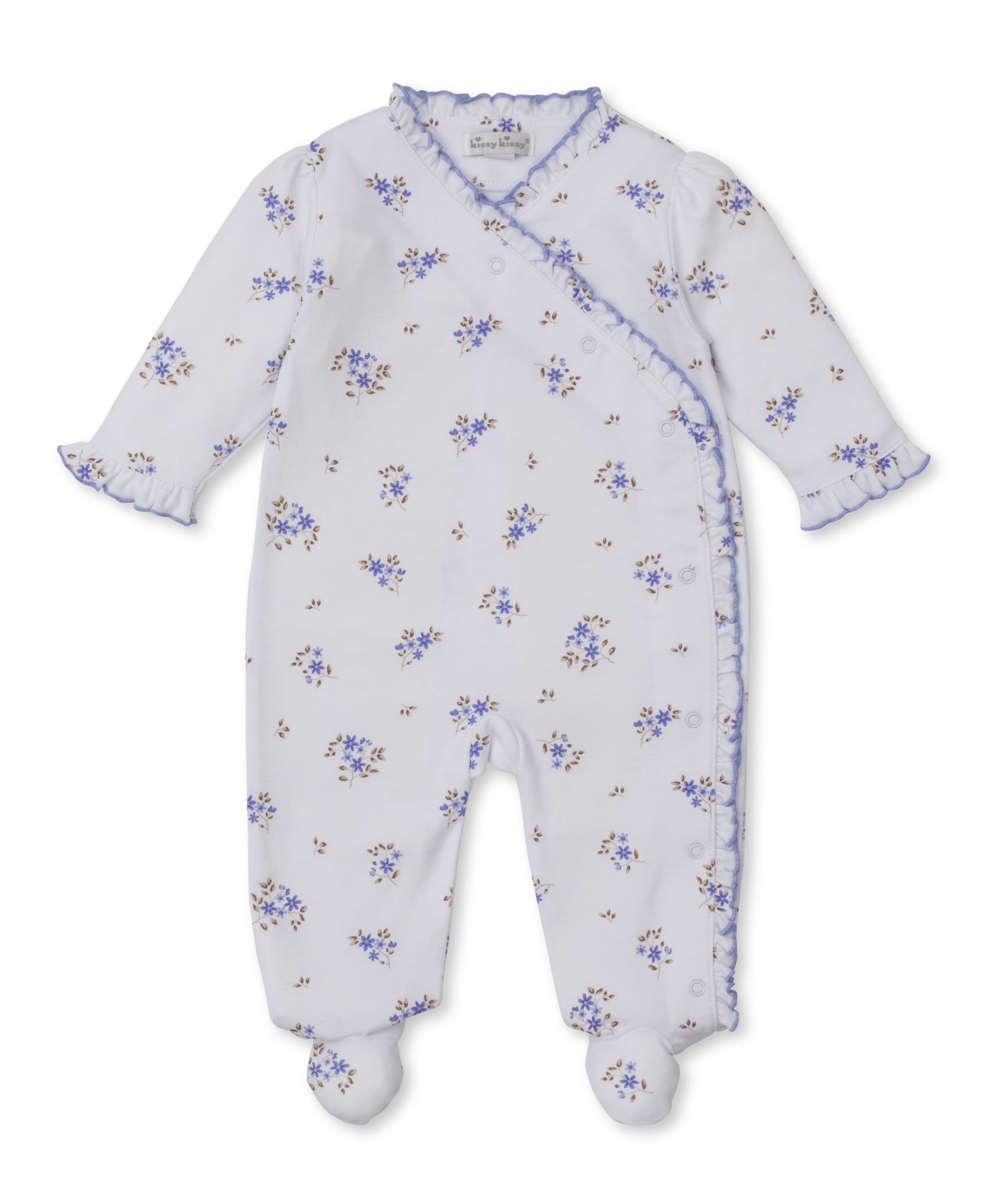 Kissy Kissy Tiny Blossoms Footie PRT KGQ13254n-k531 5206