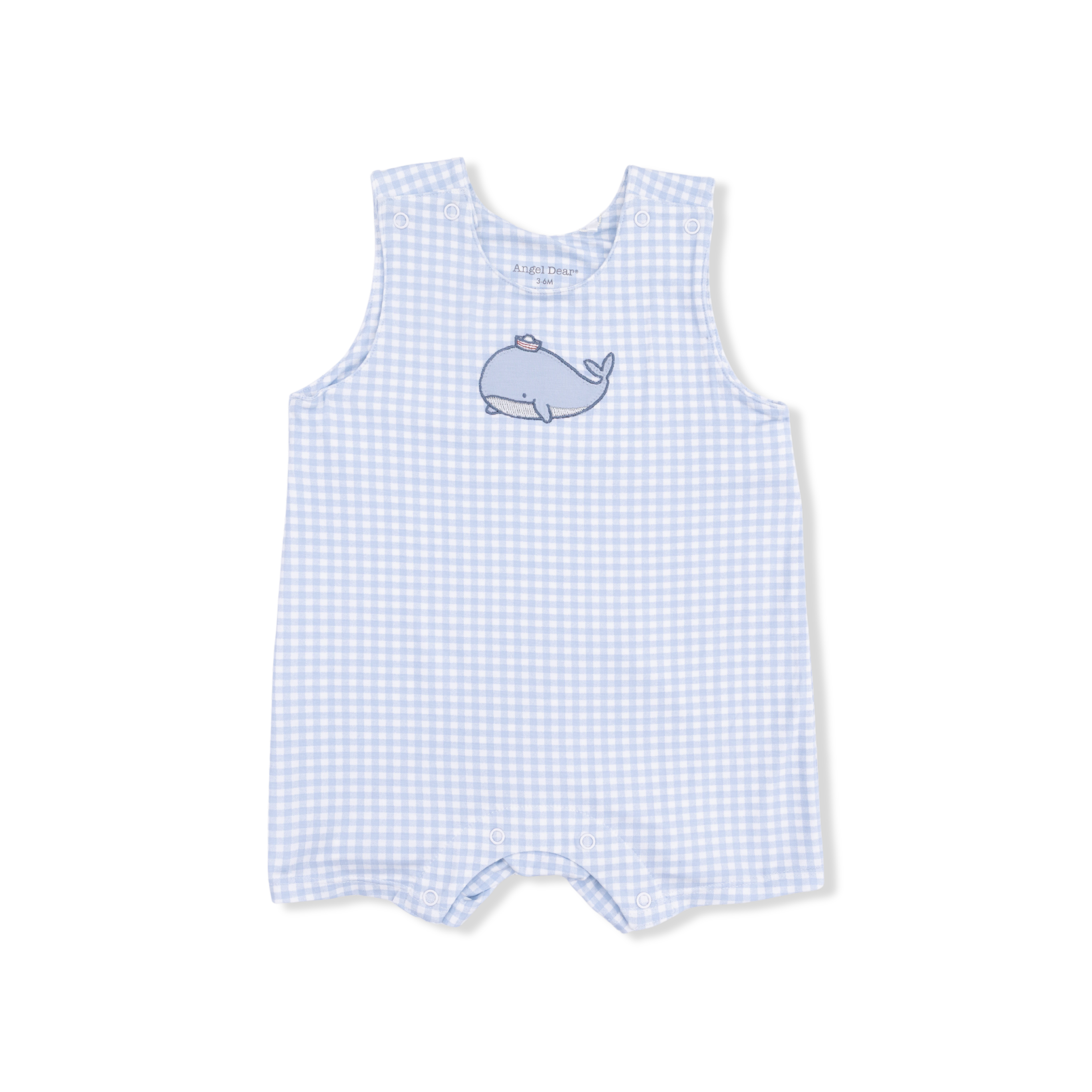 Angel Dear Bubbly Sailor Whales Blue Sleeveless Jon Jon 576-S26-BSW 5302