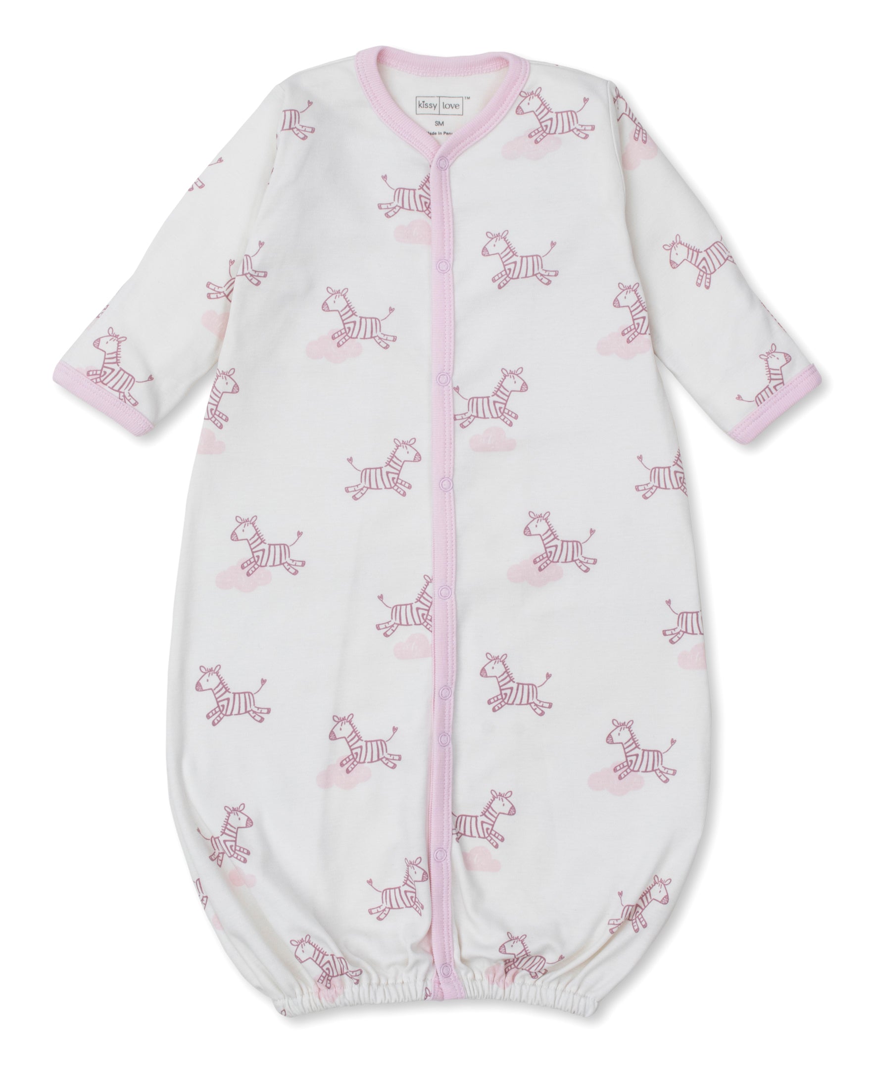 Kissy Kissy Dreamy Zebras Converter Gown PRT 5106