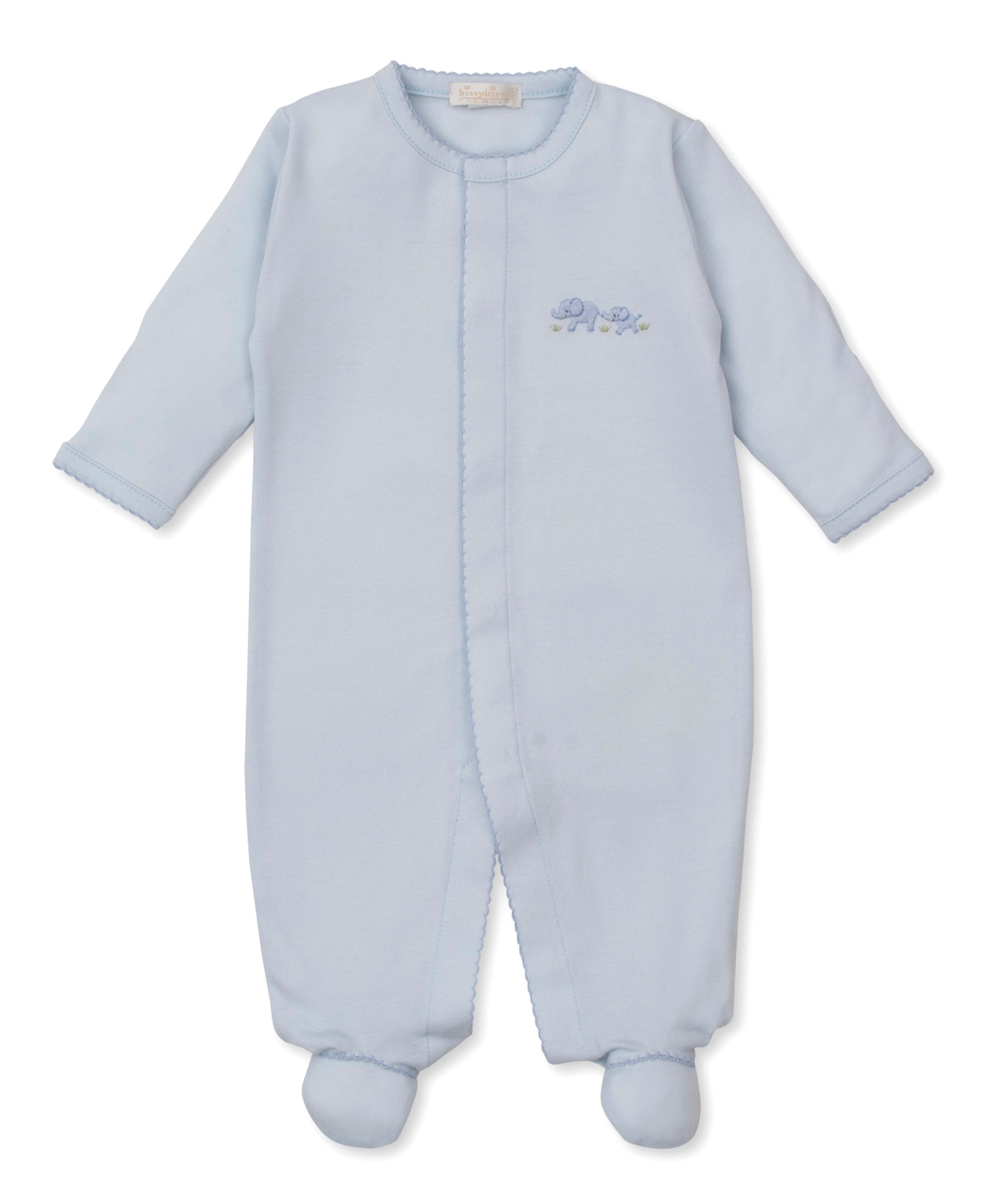 Kissy Kissy Premier Elephant Esprit Footie W/Hand Emb 5207