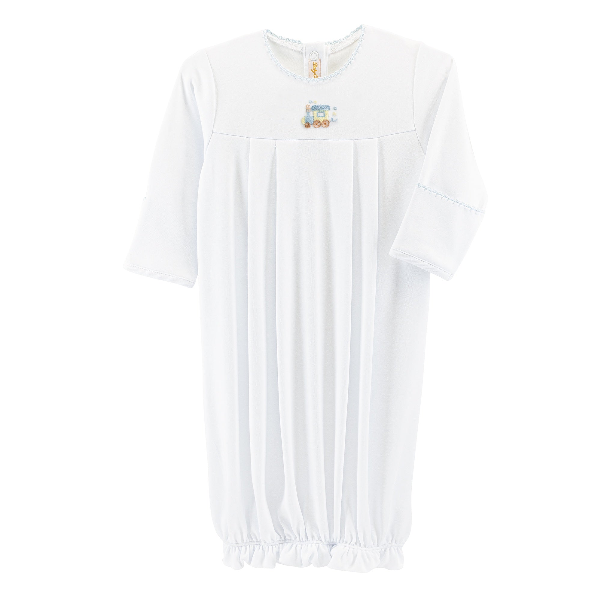 Baby Club Little Train Gown W/Crochet Trim NIG14002150 5301