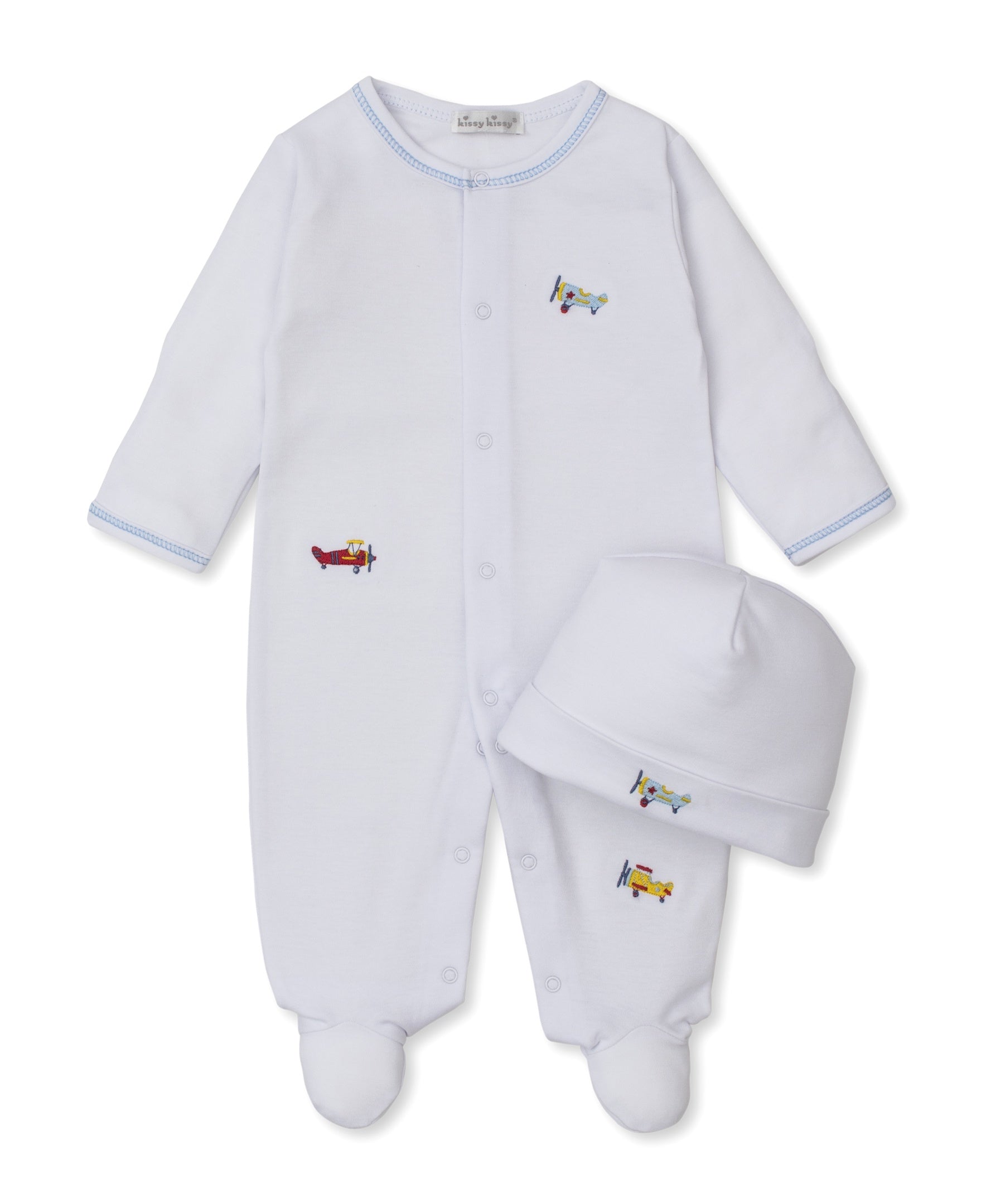 Kissy Kissy Let's Fly Away Footie W/Hat Set KBQ13557N-K100 5301