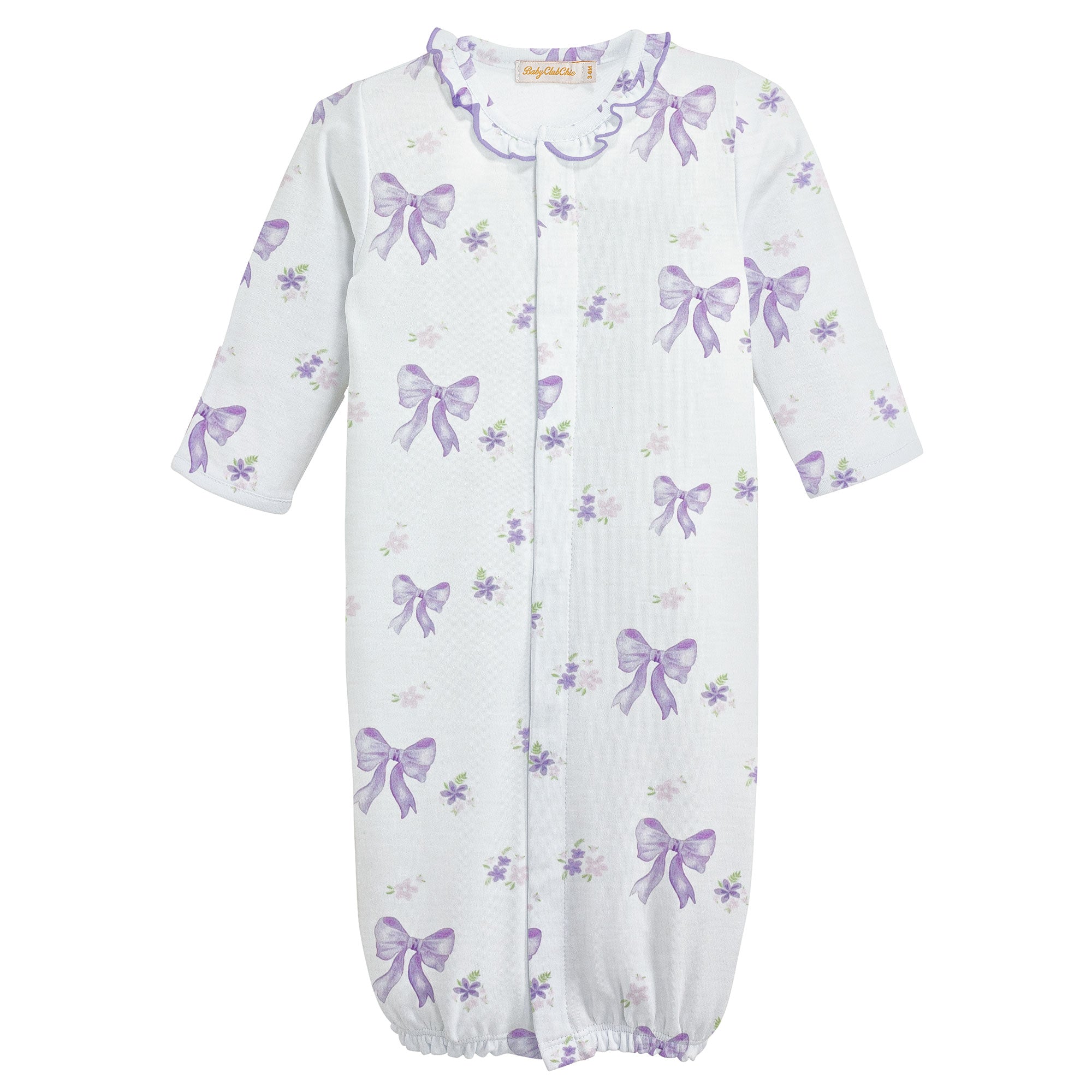 Baby Club Converter Gown w/Ruffle Spring 25 5201