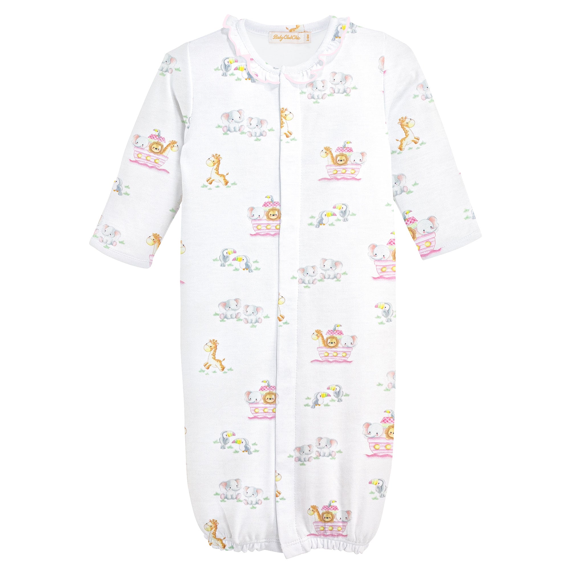 Baby Club Converter Gown w/Ruffle Spring 25 5201