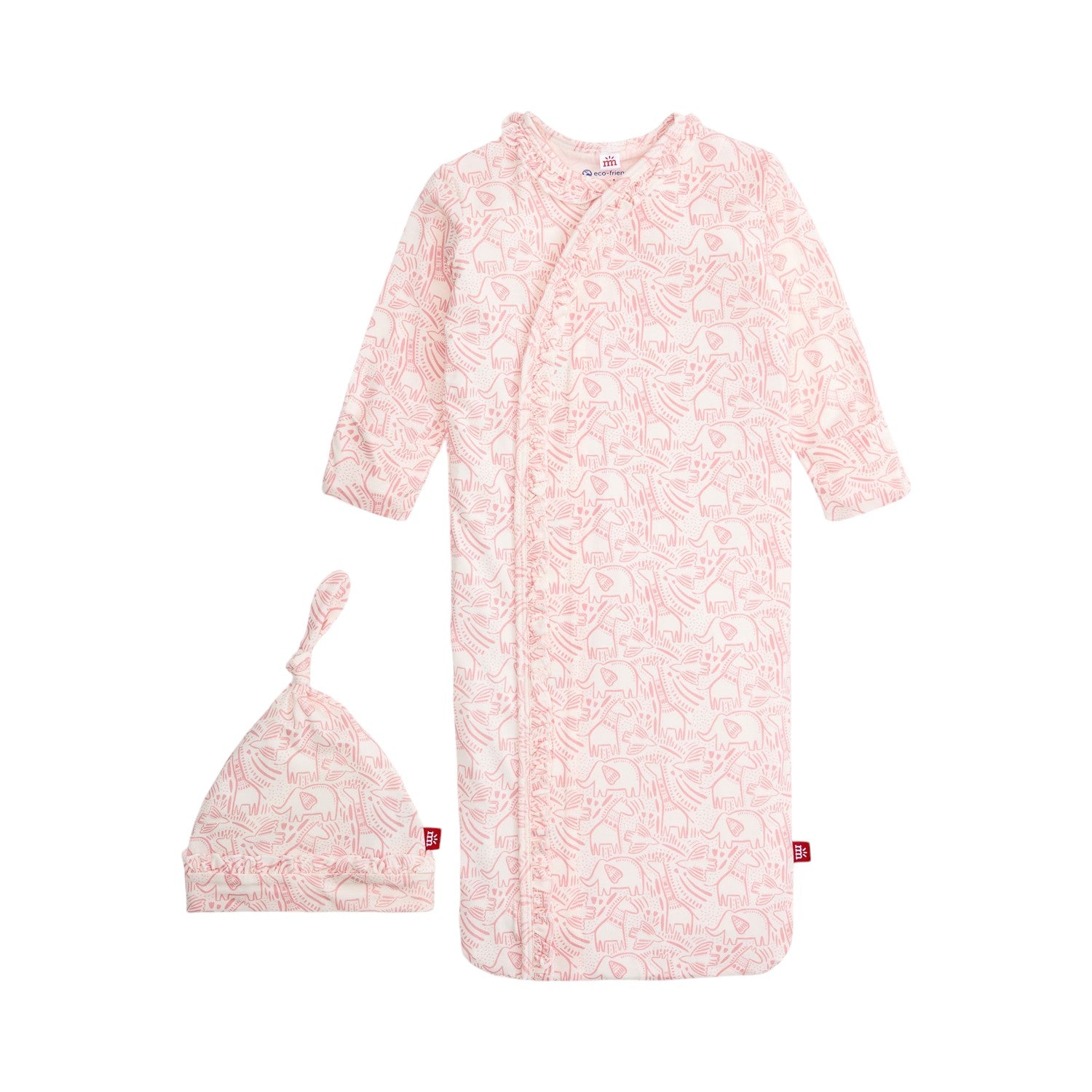 Magnetic Me Herds of Feather Modal Gown & Hat Set 5206