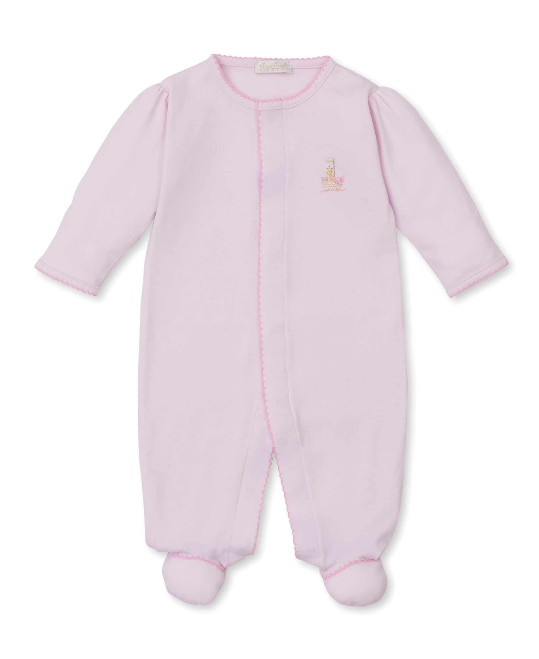 Kissy Kissy Premier Noah's Ark Footie W/Hand Emb 5207