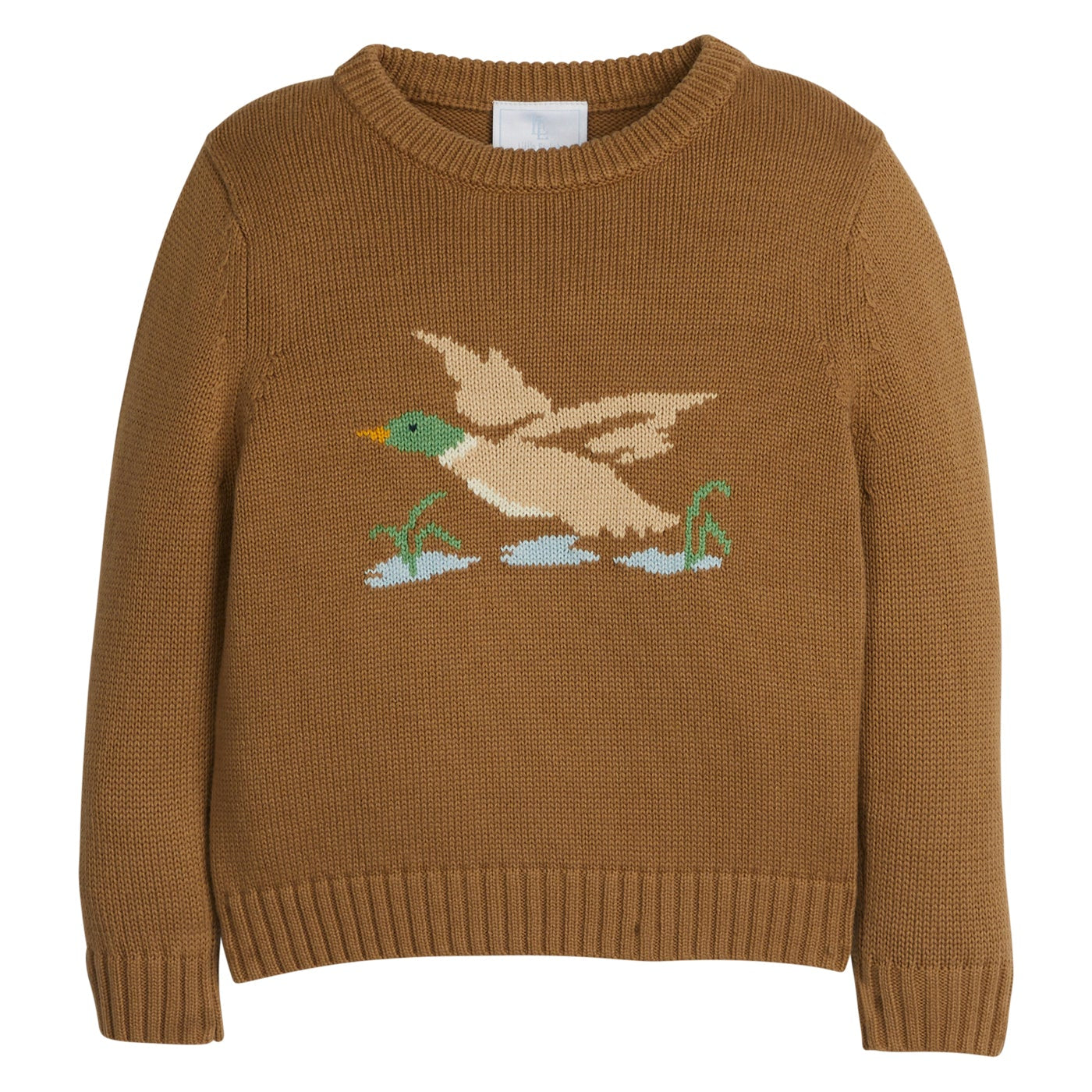 Little English Intarsia Sweater Fall 25 5208