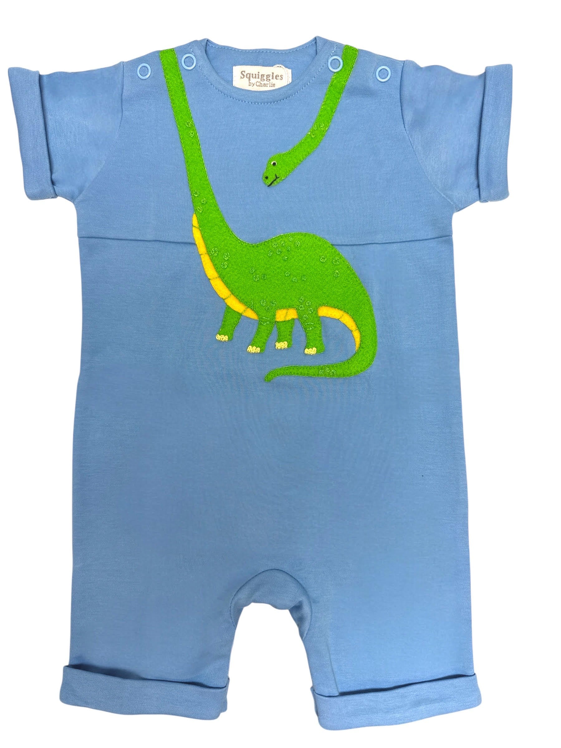 Squiggles Stretch Straight Romper W/Seam 208/743/17 5302
