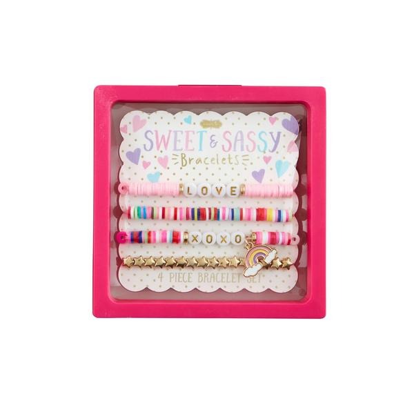 Mud Pie sweet and sassy bracelet sets