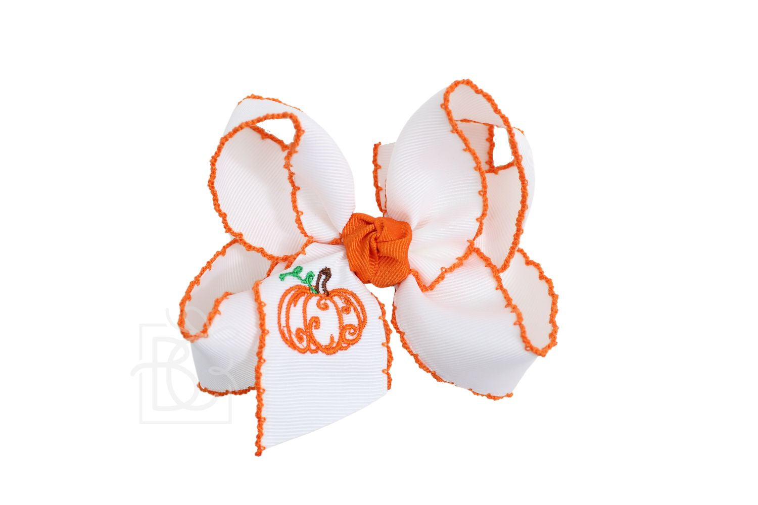 Beyond Creations Fall Embroidered Crochet Edge Bows