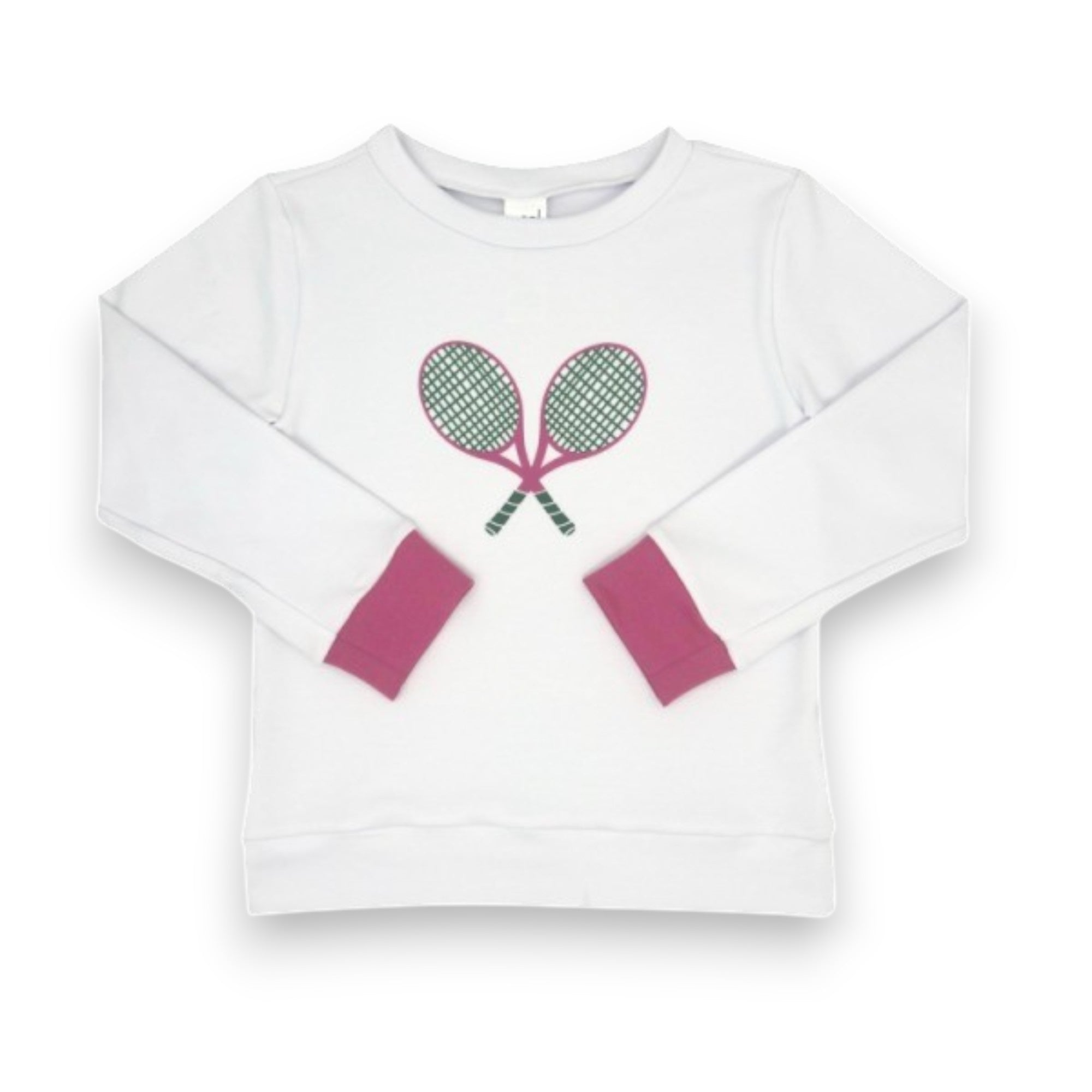 Set Athleisure Alex Sweatshirt Daisy White Tennis 5207