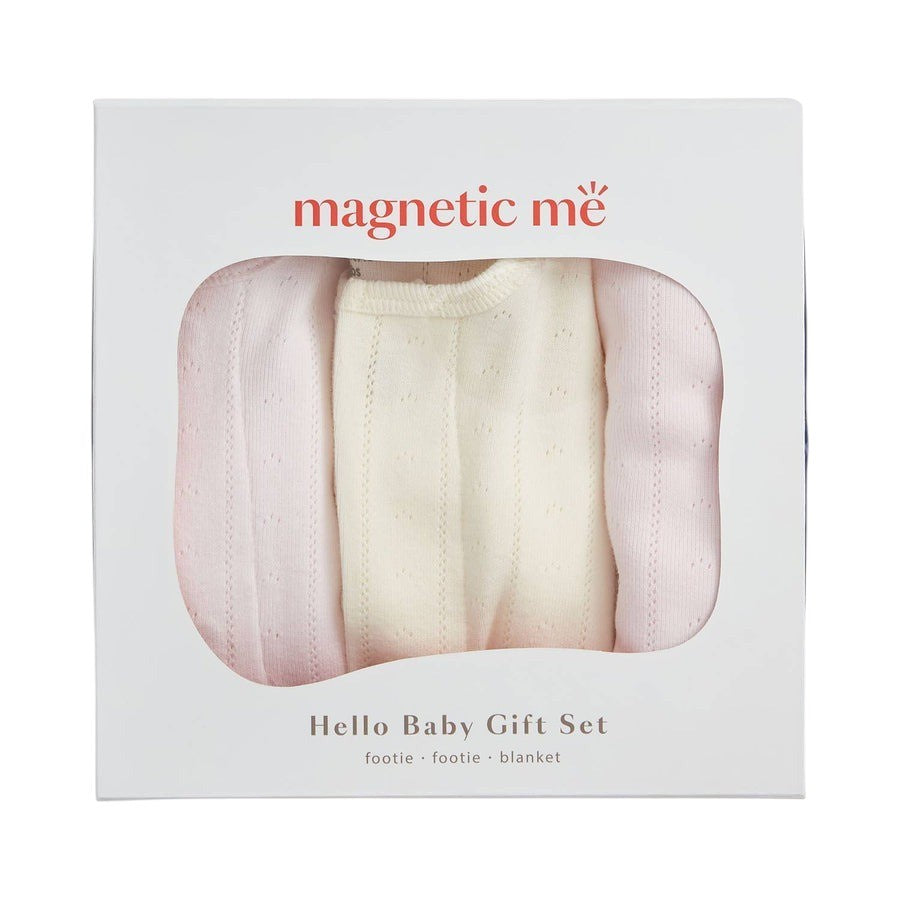 Magnetic Me Cotton Candy Pointelle 3pc Gift Set 5208