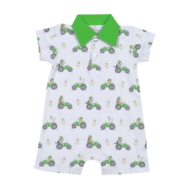 Baby Loren BArnyard Buddies Pima Romper BAR-034 5208