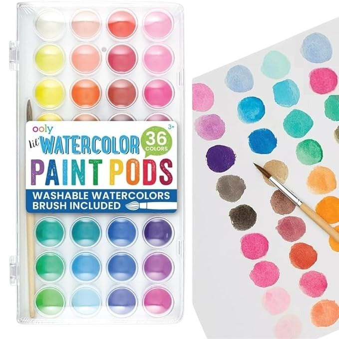 Ooly Lil' Watercolor Paint Pods