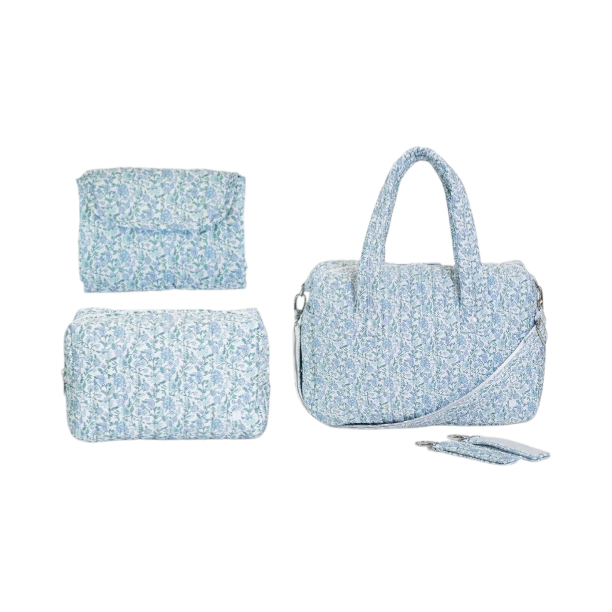 TRVL Quilted Stroller Bag Bundle (3 Piece)