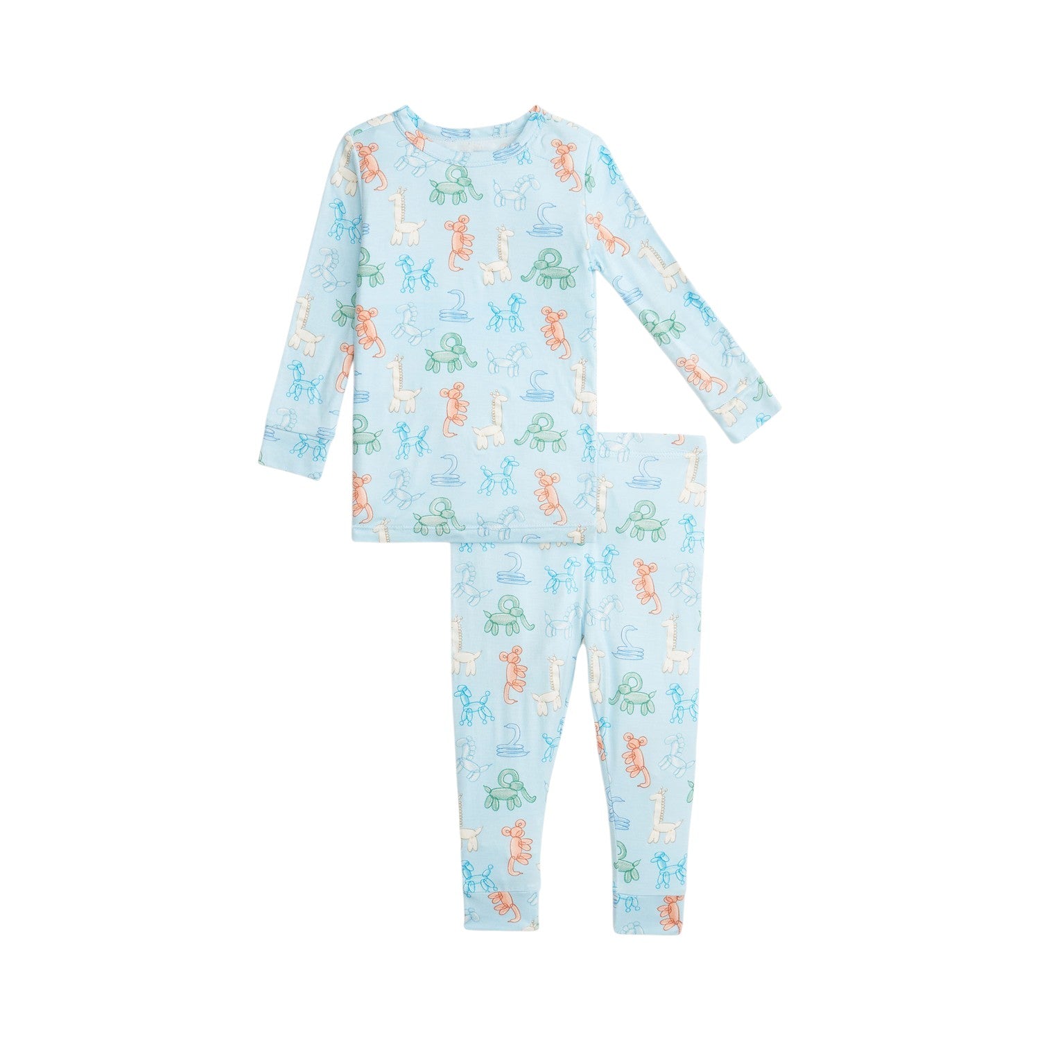 Magnetic Me Party Animals Glow In the Dark Modal L/S Pajama Set 5208