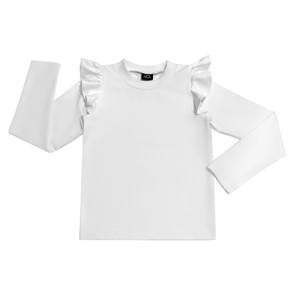 Little Olin Ruffle Sleeve Jersey Top FW2603