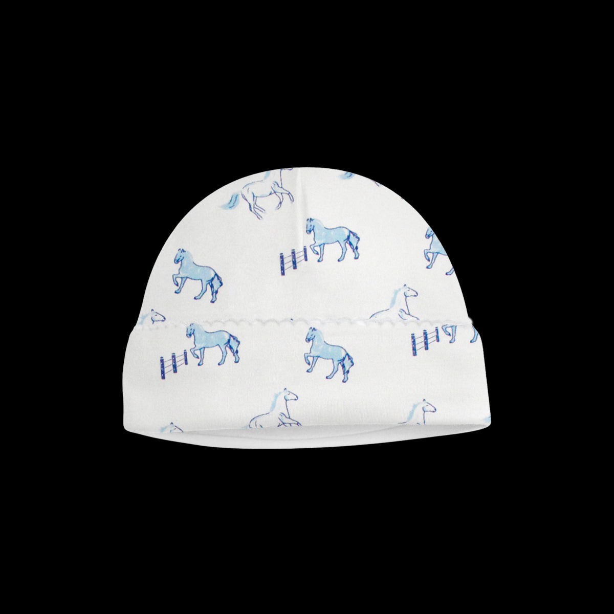 Lyda Baby Running Horses Hat 5101