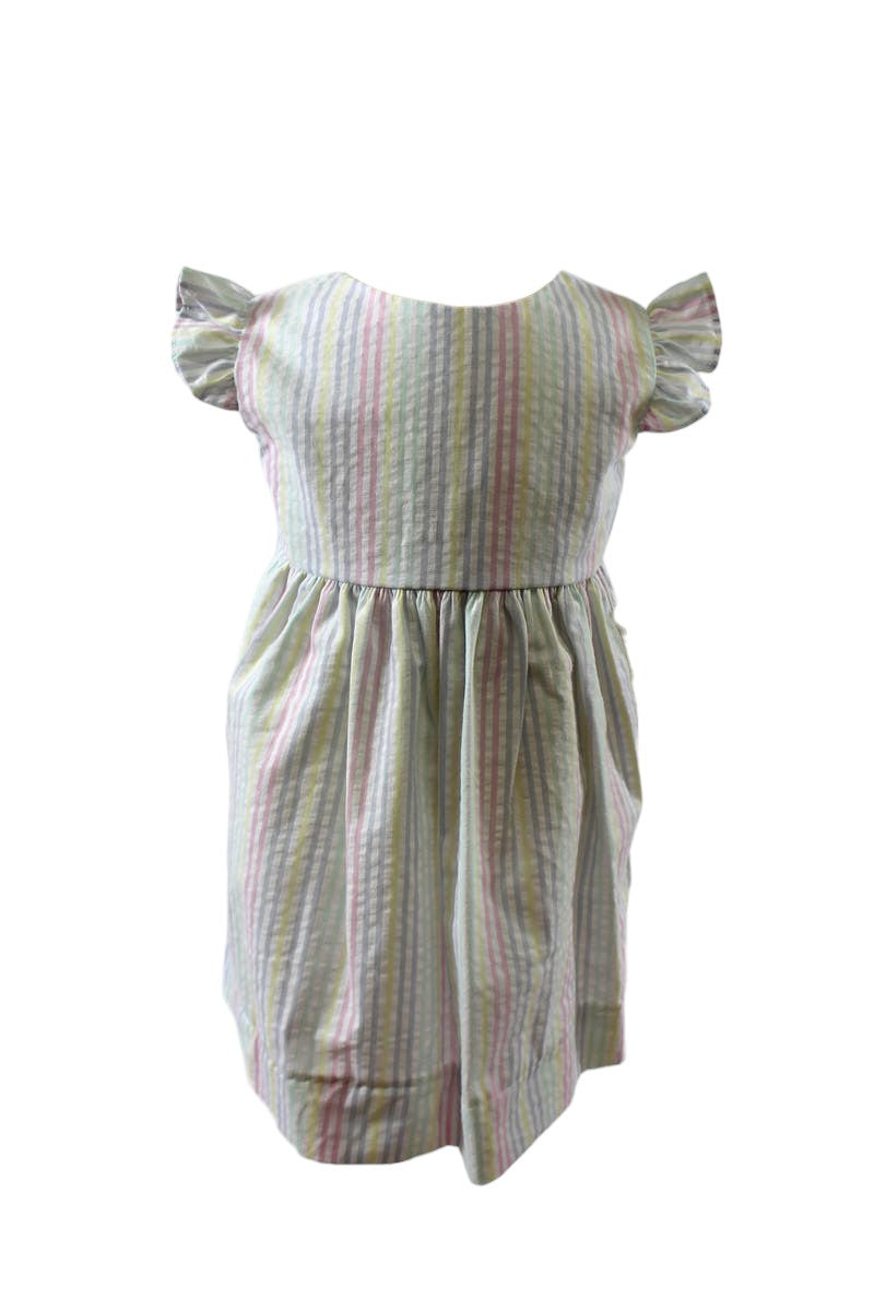 Anvy kids Florence Dress Pastel Stripe S6205 5102