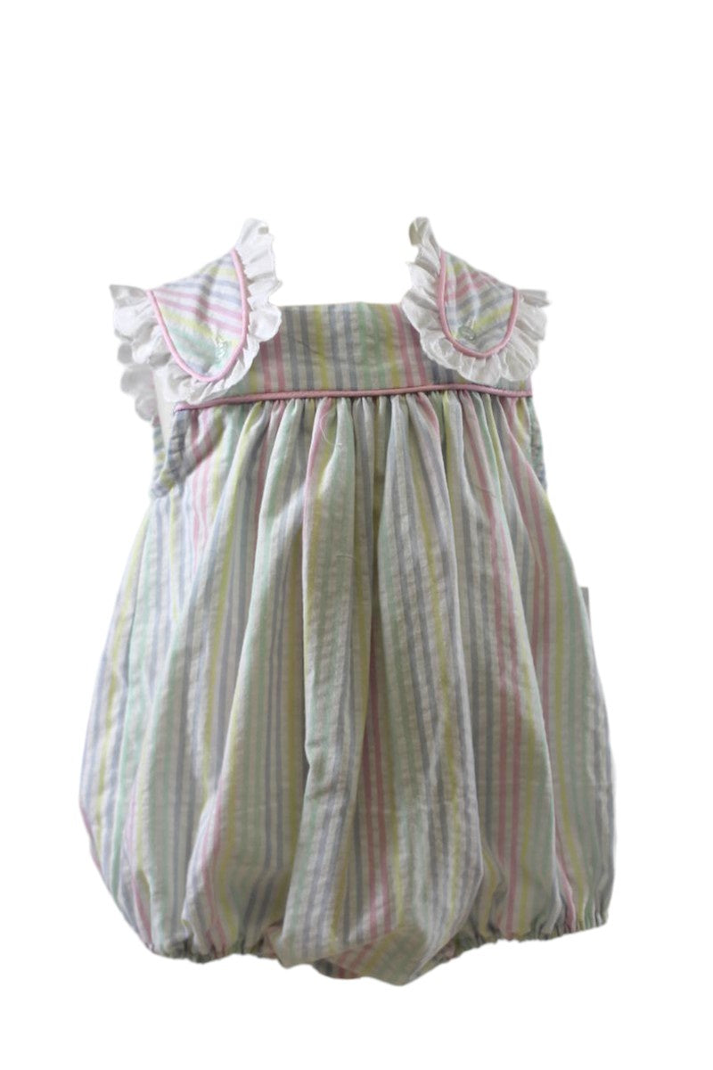 Anvy Kids Haley Bubble Lace Pastel Stripe S6206 5102