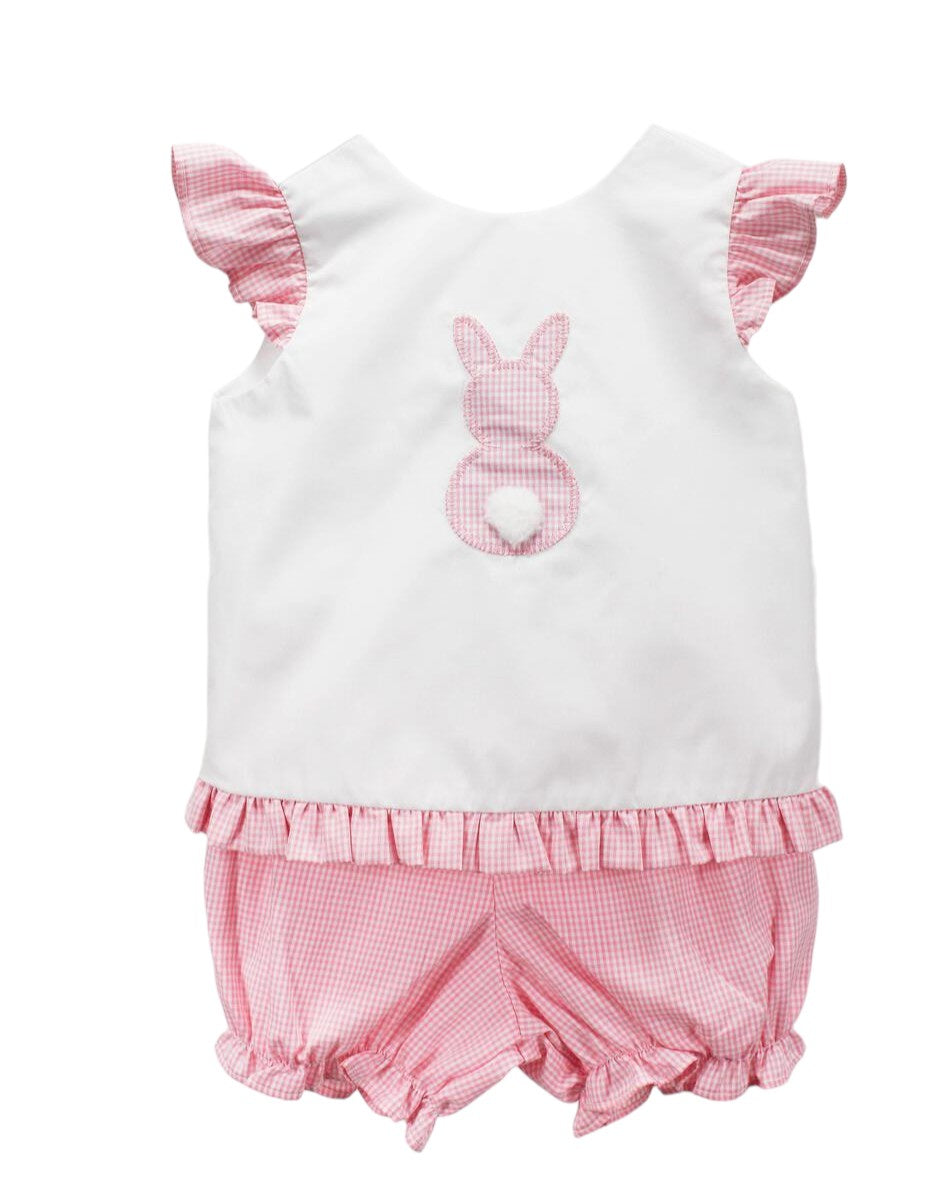 Baby Blessings Pink Bunny Tail Avery Set BB0918 5102
