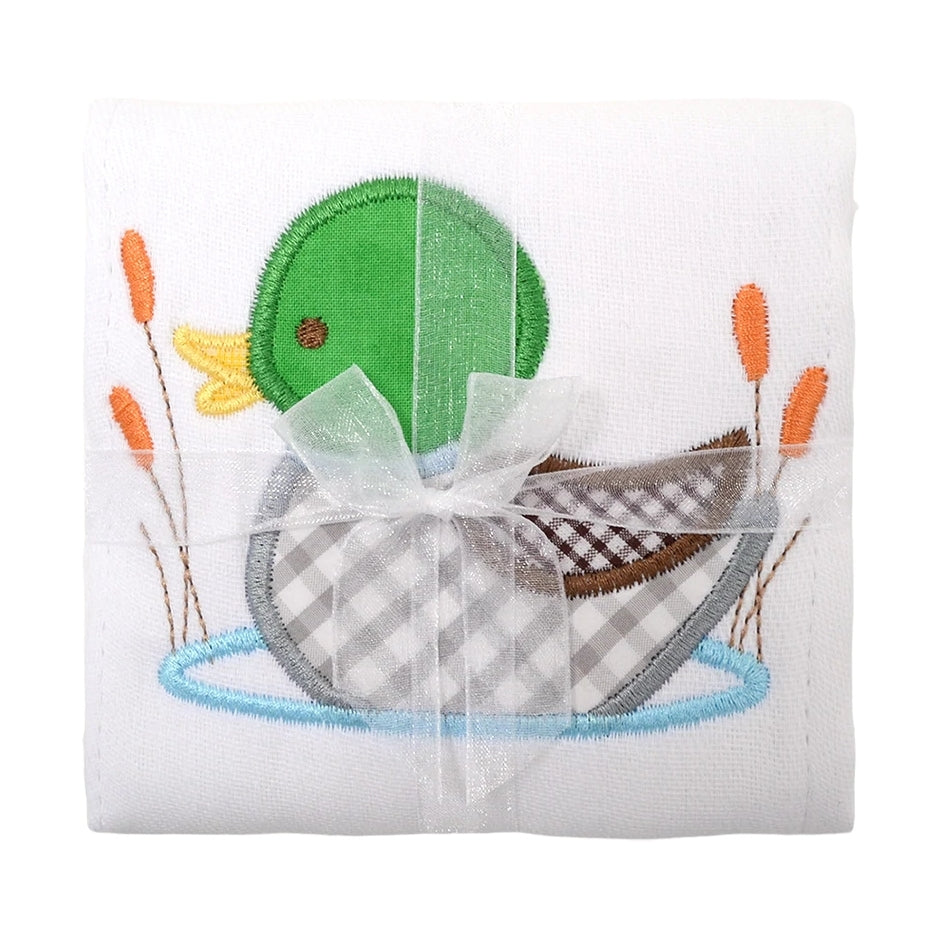 3 Marthas Applique Burp Pad