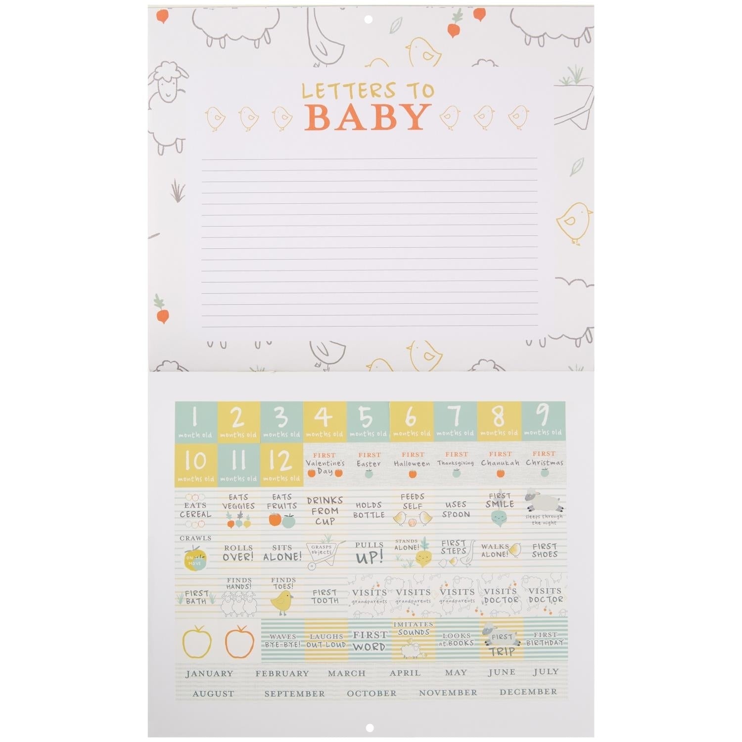 C.R. Homegrown First Year Calendar BA3-24958