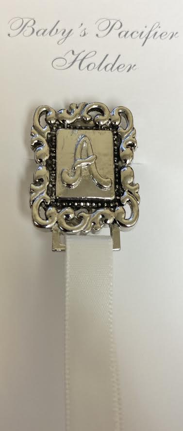 Collectables Initial Pacifier Holder