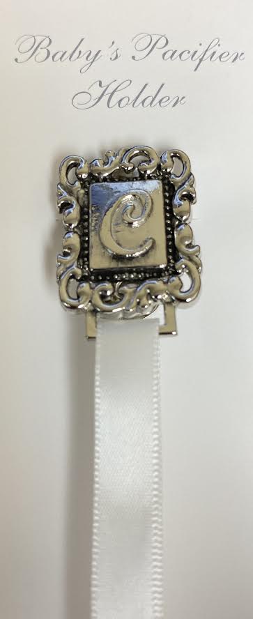 Collectables Initial Pacifier Holder