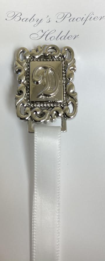 Collectables Initial Pacifier Holder