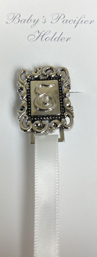 Collectables Initial Pacifier Holder