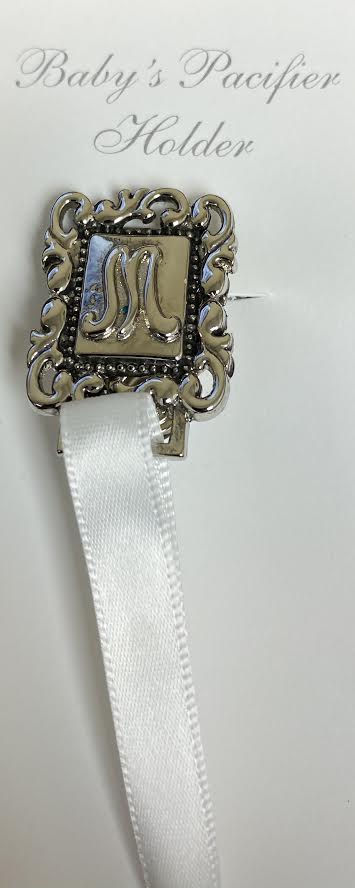 Collectables Initial Pacifier Holder