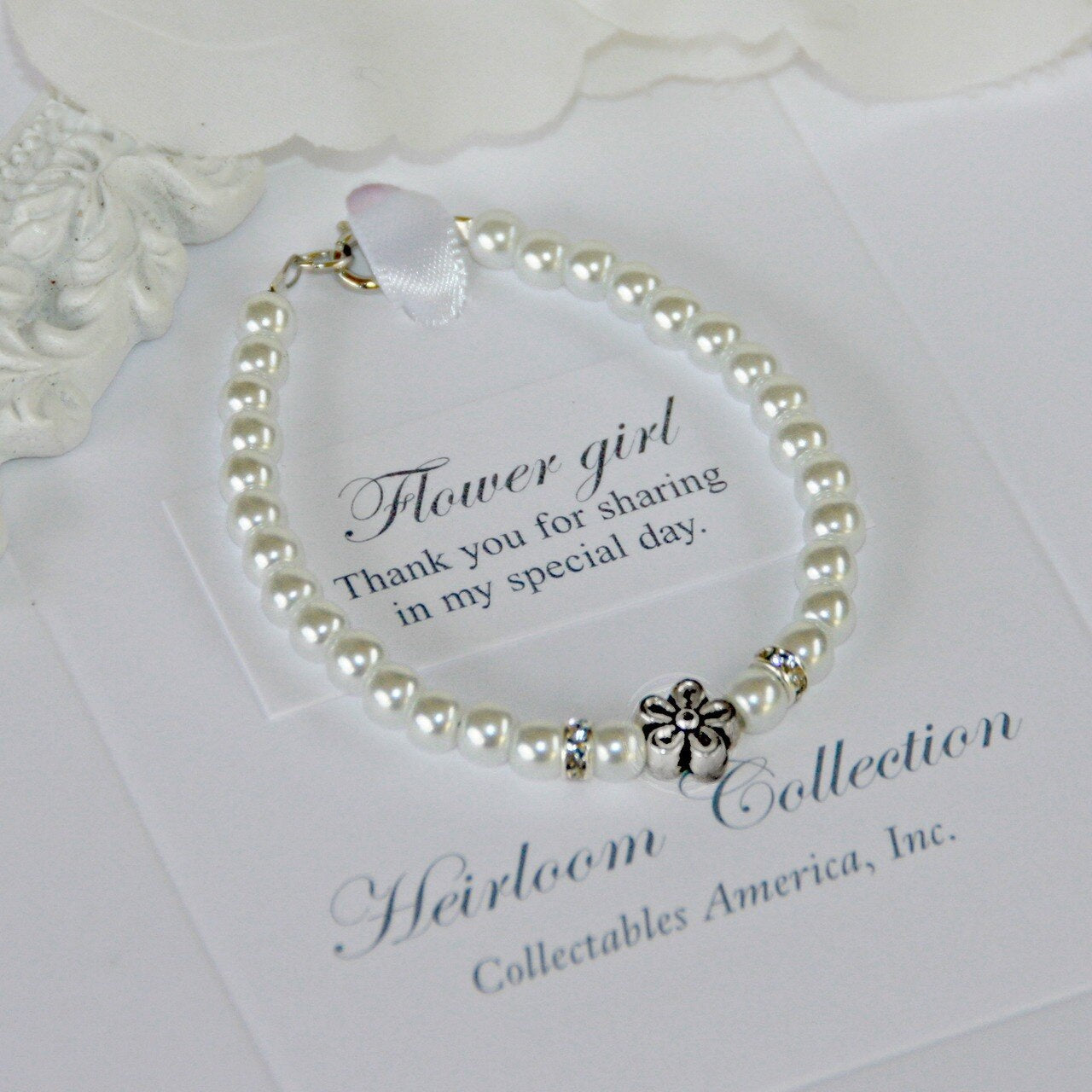 Collectables Flower Pearl Bracelet CJ-530