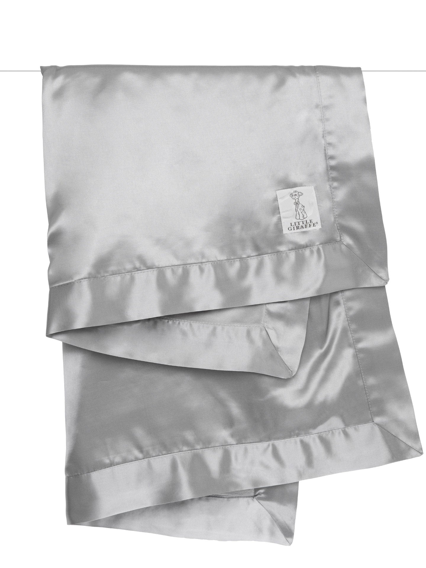 Little Giraffe Velvet Deluxe Baby Blanket