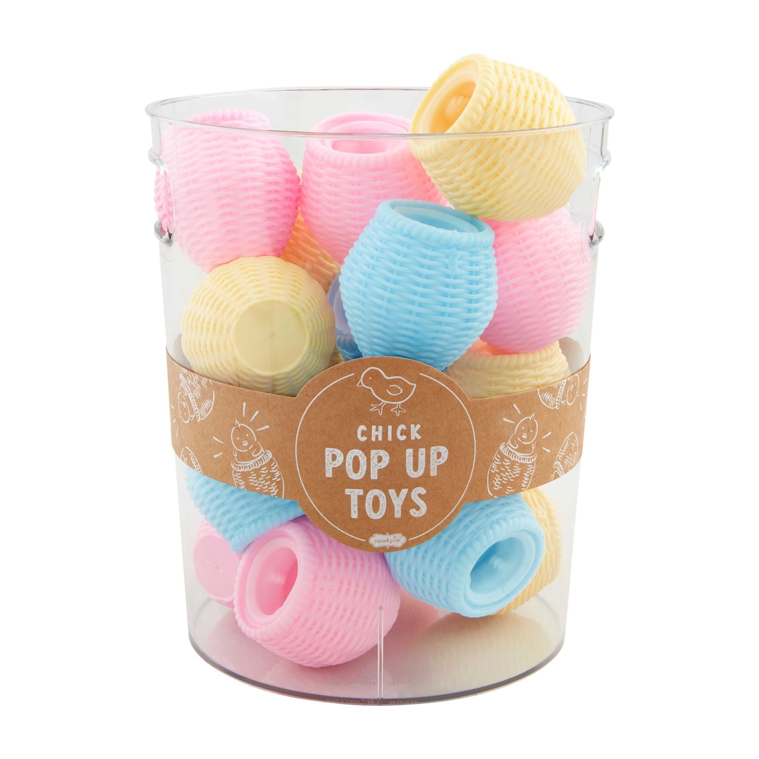Mud Pie Chick Pop-Up Toy
