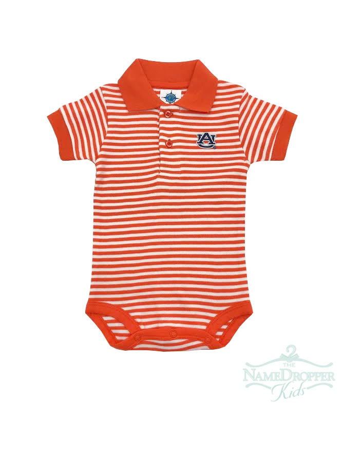 Creative Knitwear 461 Striped Polo Bodysuit