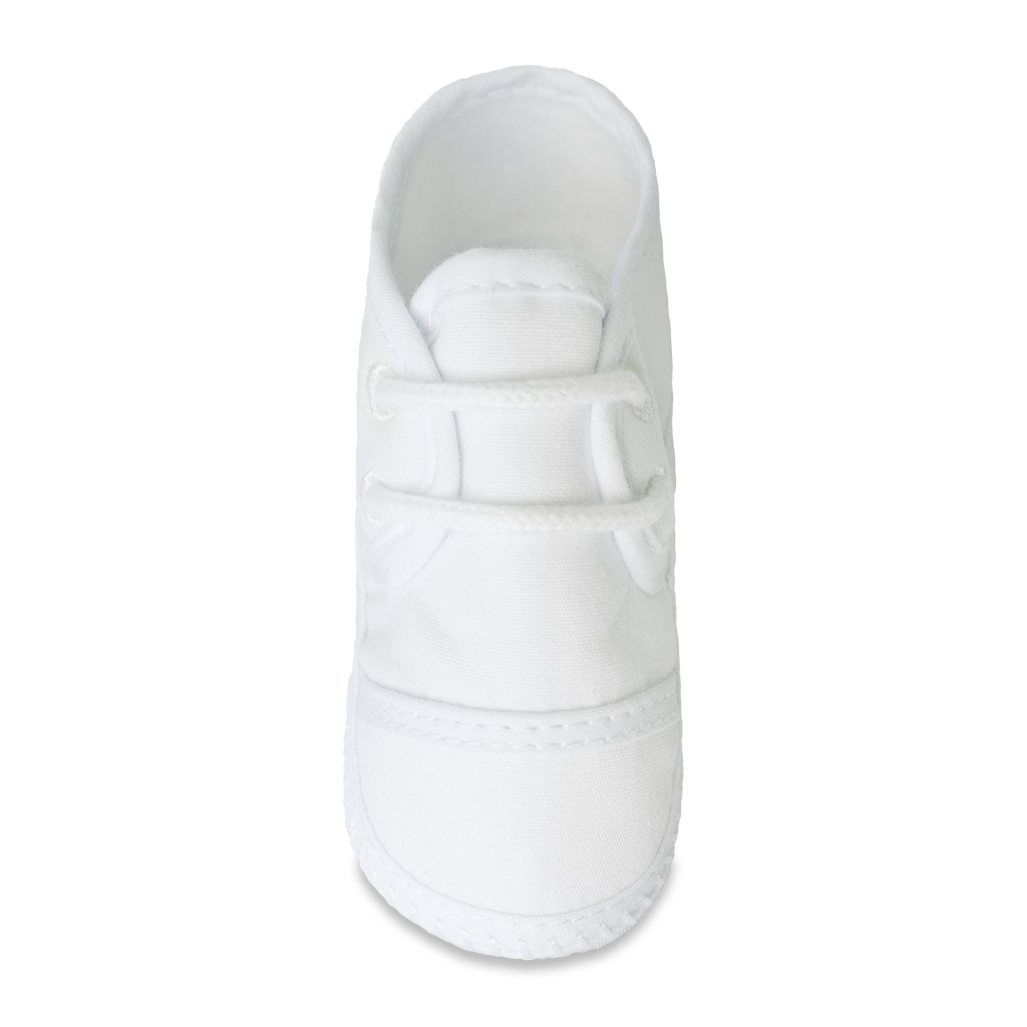 Baby Deer Taylor Infant White Lace-Up Oxfords 2150