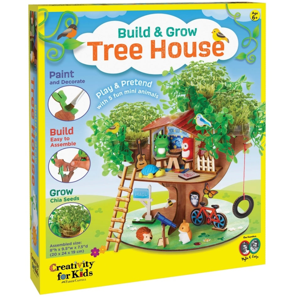 Creativity Build & Grow Tree House