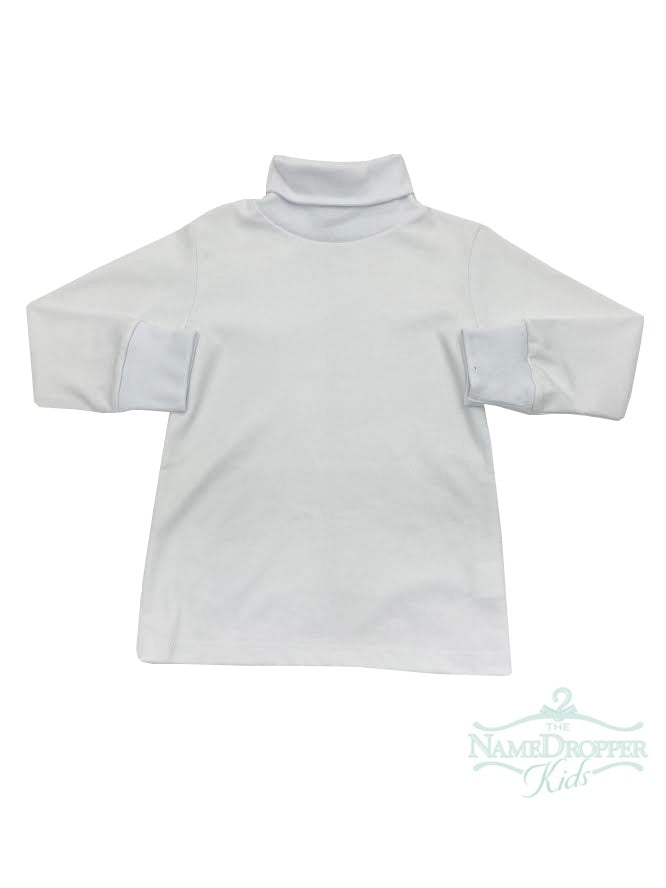 Name Dropper PL Basic Turtleneck White ZBf19-TTNBBALS-KSWH