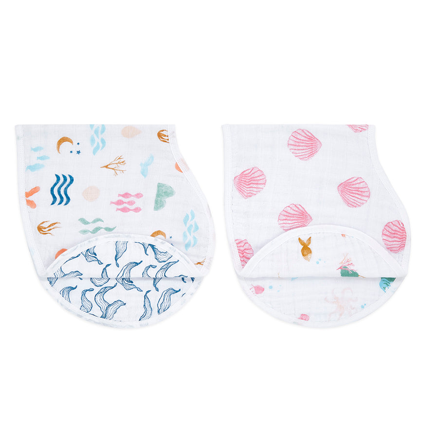 Aden & Anais 2-Pack Classic Muslin Burpy Bib