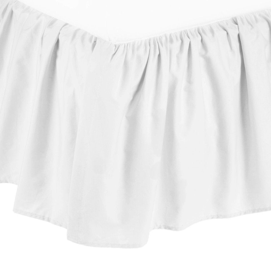 American Baby Ultra Soft Microfiber Ruffled Crib Skirt