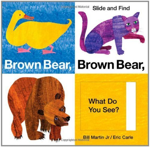 Macmillan brown bear slide and find