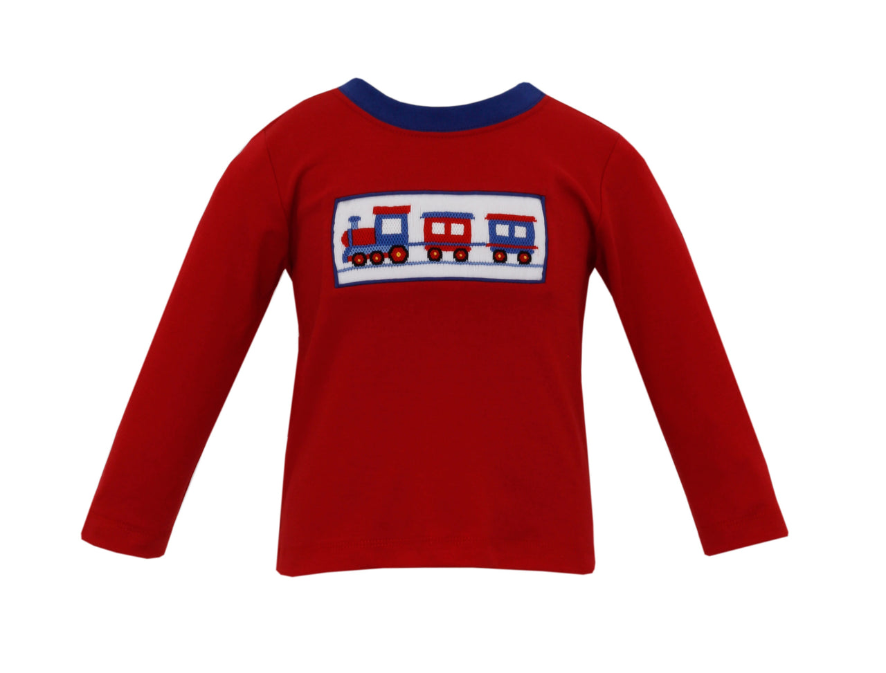 Anavini Boy's T-Shirt Red Knit L/S Train 536P-VF23 5008