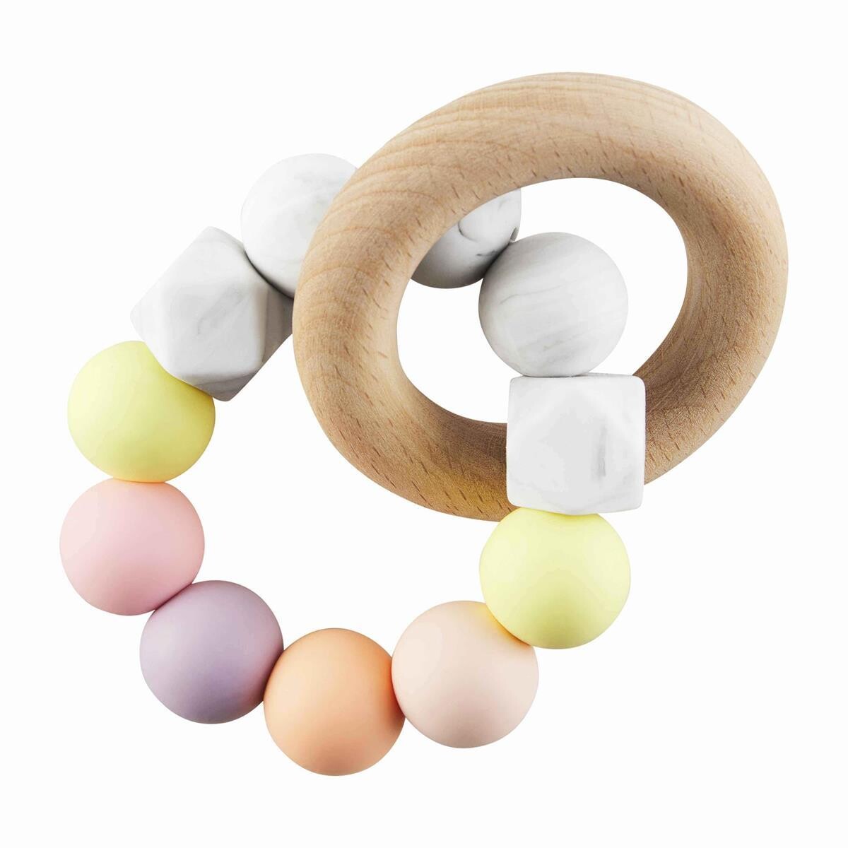 MudPie Silicone Wood Teether