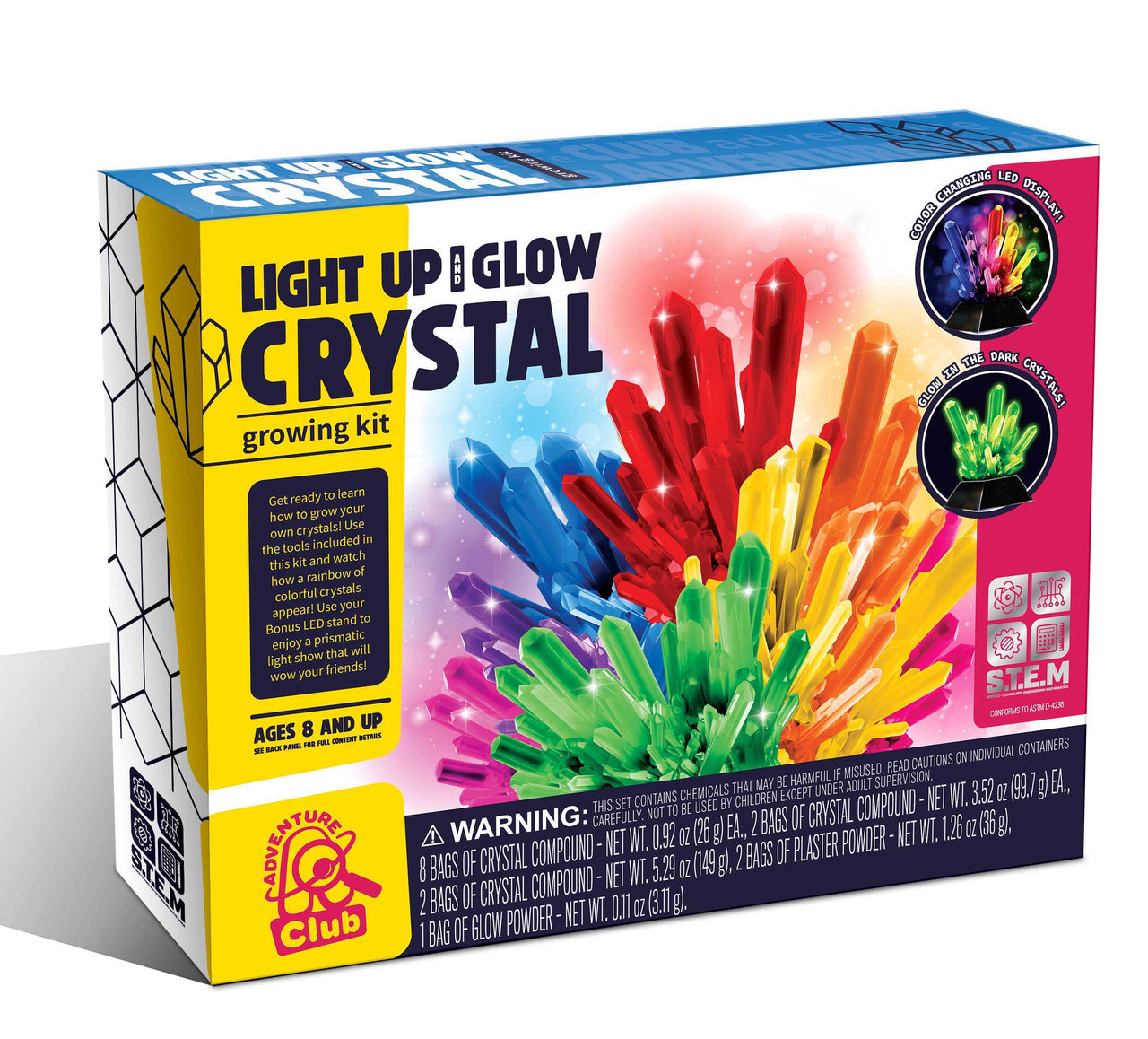 Anker Play Ultimate Light-Up Crystal Growing Kit