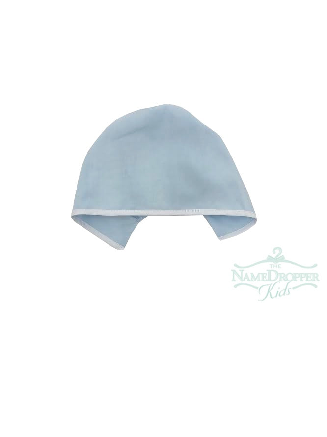 Auraluz Baby Bonnet Solid w/trim #158