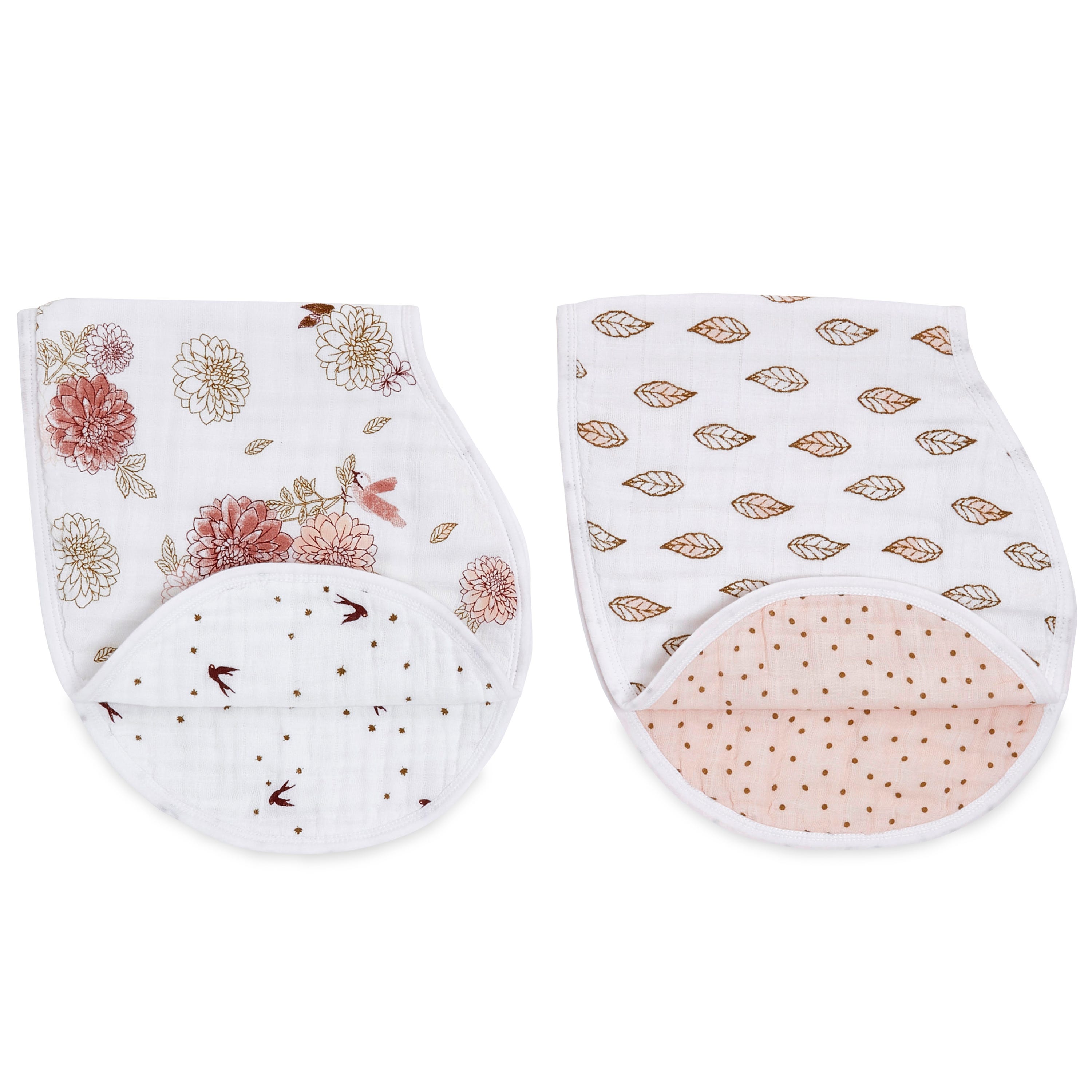 Aden & Anais 2-Pack Classic Muslin Burpy Bib
